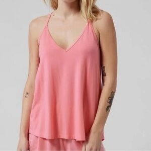 NWT ATHLETA NIGHTTIME BLISS SLEEP CAMI Flowy Soft Lightweight in Pink Size S